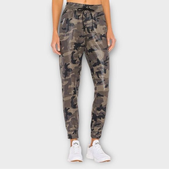 Koral Double Layer Netz Sweats Joggers in Camo Women’s Size XS - Picture 1 of 7